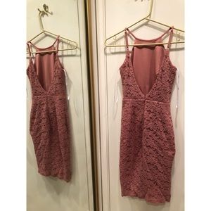 DRESS PINK (backless)